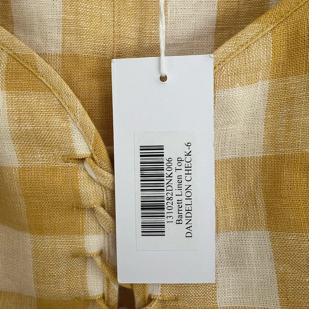 Reformation lightweight gingham